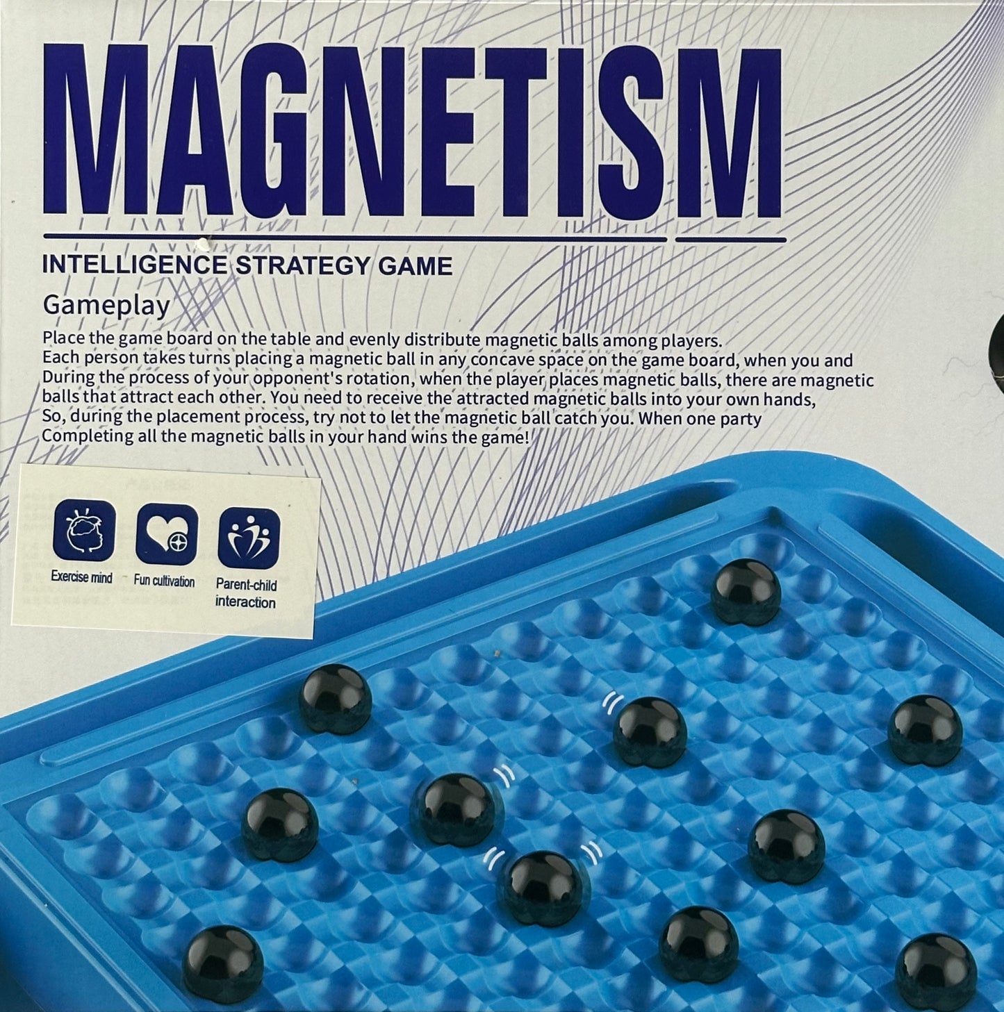 Magnetism: Strategic Magnetic Board Game