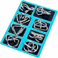 Metal Wire Puzzle Set of 24