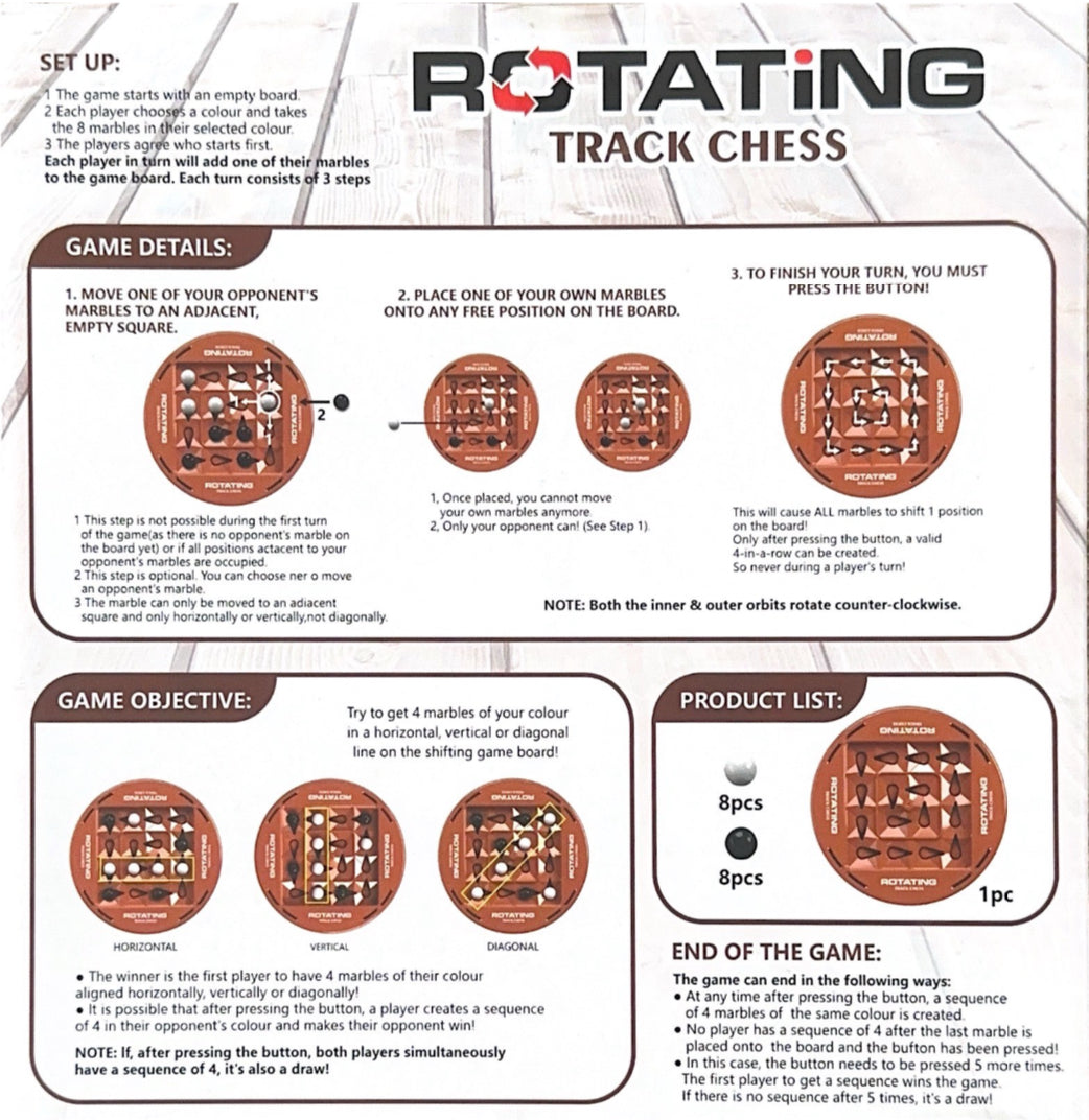 Rotating Chess: Head-to-Head Strategy Board Game